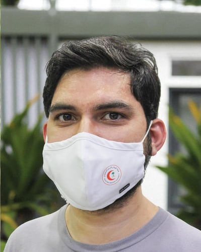 كمامة الهلال الأحمر السعودي