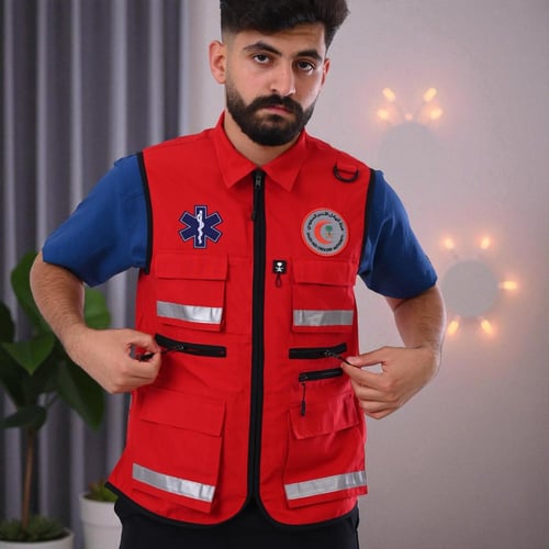 سترة مسعف الهلال الاحمر 25 مطورة