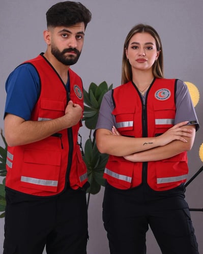 سترة مسعف الهلال الاحمر 25