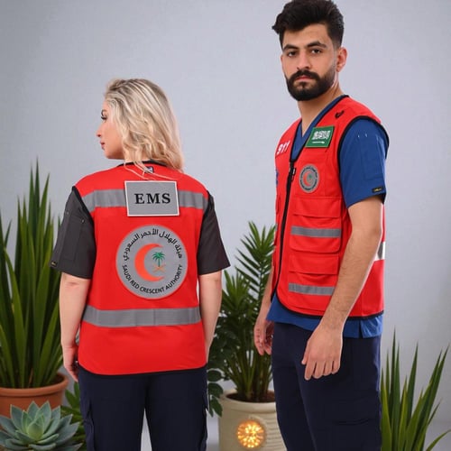 سترة مسعف الهلال الاحمر السعودي SAM