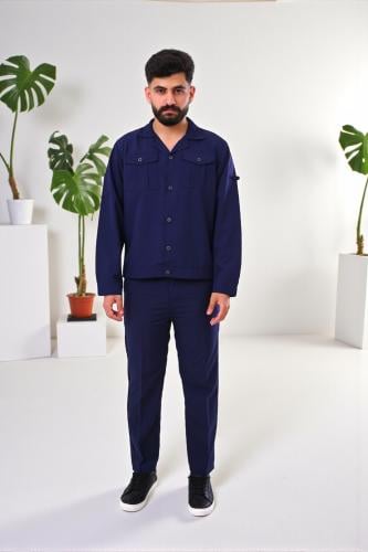 لبس عمال Industrial بنطلون وقميص