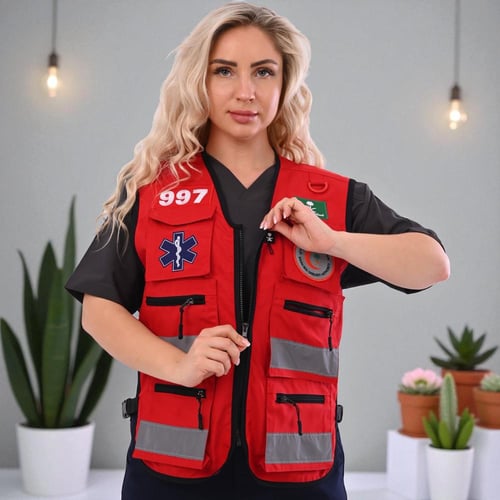 سترة مسعف الهلال الاحمر EMT Vest