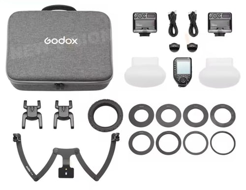 Twin flash full kit GODOX