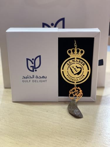 تعليقة سيارة شعار نادي النصر بكسرة عود