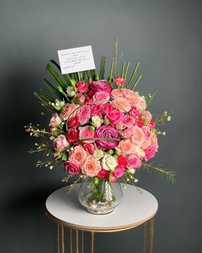 عرض فازة ورد ميكس بيبي روز