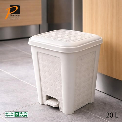 سلة مهملات بدعسة 20 لتر - رقم الموديل(417)
