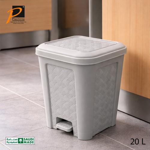 سلة مهملات بدعسة 20 لتر - رقم الموديل(417)