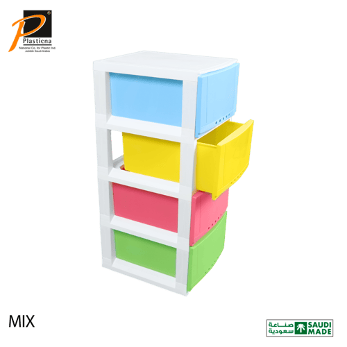 درج تخزين كلاسيك (4 أدراج) - رقم الموديل(634)