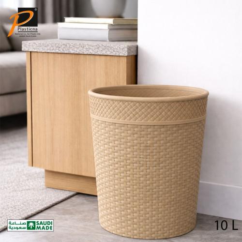 ﺳﻠﻪ ﻣﻬﻤﻼت ﺑﺎﻣﺒﻮ بدون غطاء 10 لتر - رقم الموديل(257...