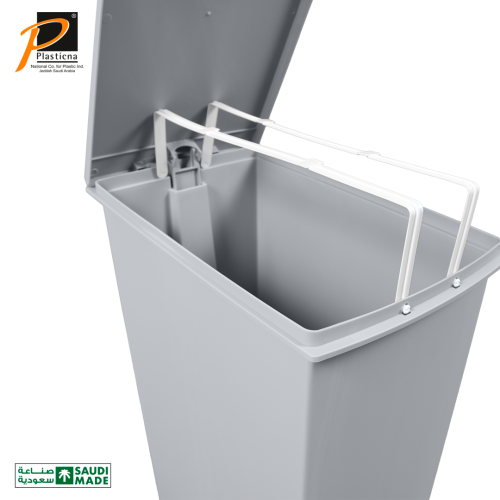 سلة مهملات تفتح بالقدم (50 لتر)- رقم الموديل(512)