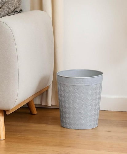 سلة مهملات راتان دائرية بدون غطاء 10 لتر- رقم المو...