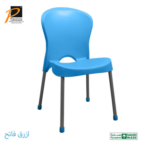 طقم 4 كراسي عصري بدون يد/أرجل ألمنيوم - رقم المودي...