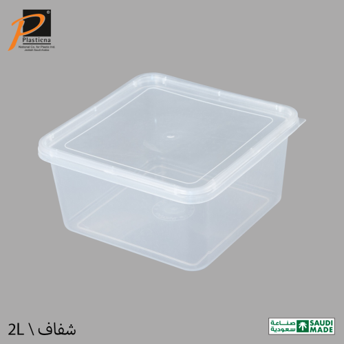 علب شفافة مقاس 2 لتر ( كرتون 117 حبة) - رقم المودي...