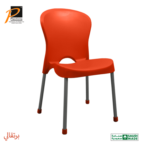 طقم 4 كراسي عصري بدون يد/أرجل ألمنيوم - رقم المودي...