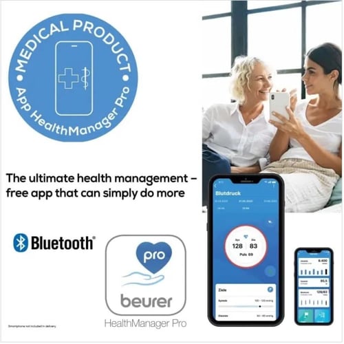جهاز ضغط بويرر عضد بلوتوث BEURER BLOOD PRESSURE BM...