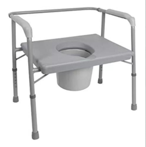 كرسي حمام عريض يتحمل الاوزان الثقيلة COMMODE CHAIR...