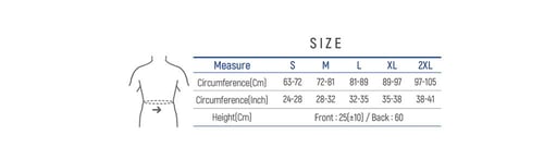 حزام كامل الظهر TLSO With Inflatable Compression S...