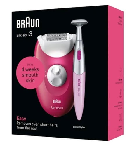 ماكينة ازالة الشعرمع البكيني سيلك ابيل BRAUN LEGEP...