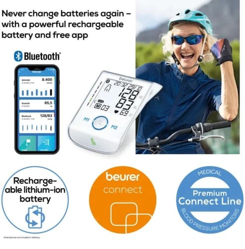 جهاز ضغط بويرر عضد بلوتوث BEURER BLOOD PRESSURE BM...