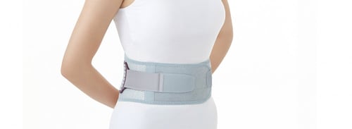 مشد اسفل الظهر بدعامات من دكتور ميد VENTILATED WAI...