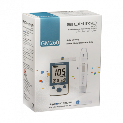 جهاز قياس السكر في الدم BIONIME 260