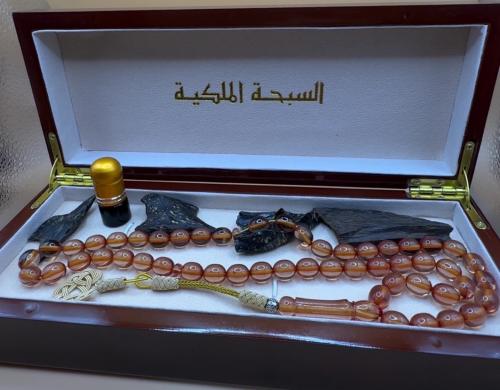 بكج السبحة الملكيه الزعفران