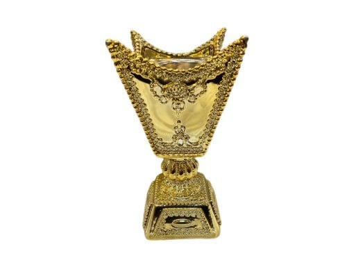 مبخرة ذهبية "M"