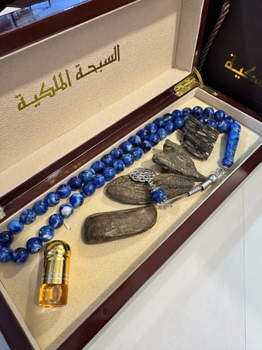 سبحة بكلايت تركي مموج مع العود