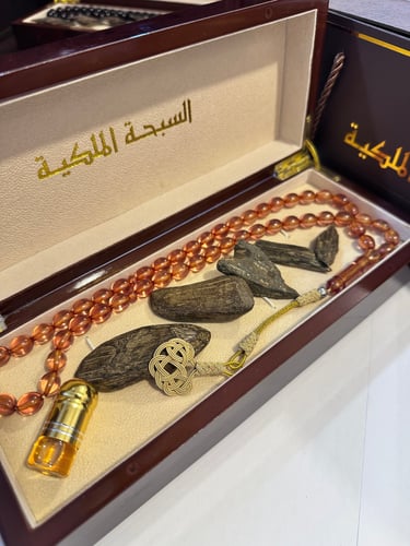 بكج سبحة الزعفران الاصليه والعود