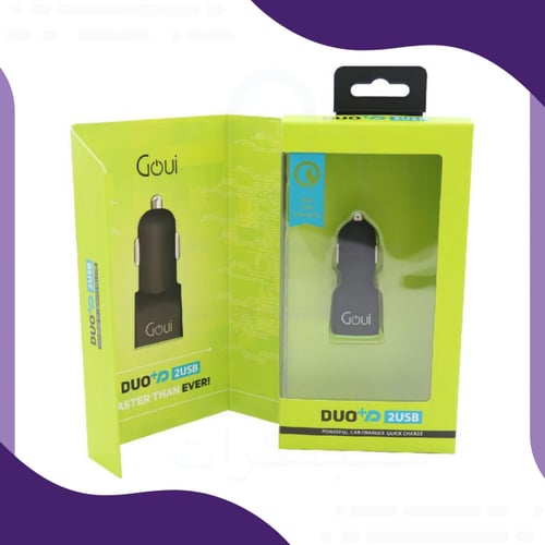 شاحن سيارة بتقنيات متطورة لشحن ذكي آمن وسريع