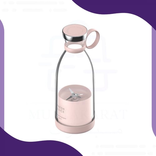 خلاط محمول لاسلكي قابل لإعادة الشحن بسعة 350 مل