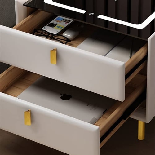 طاولة جانبية ذكية متعددة المزايا والوظائف