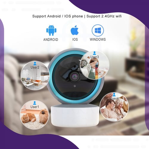 كاميرا المراقبة المنزلية و مراقبة الأطفال مع خاصية...