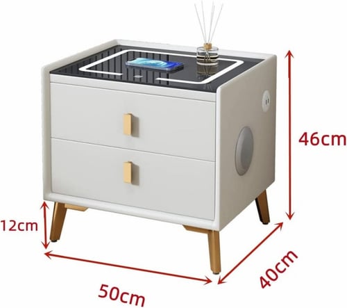 طاولة جانبية ذكية متعددة المزايا والوظائف