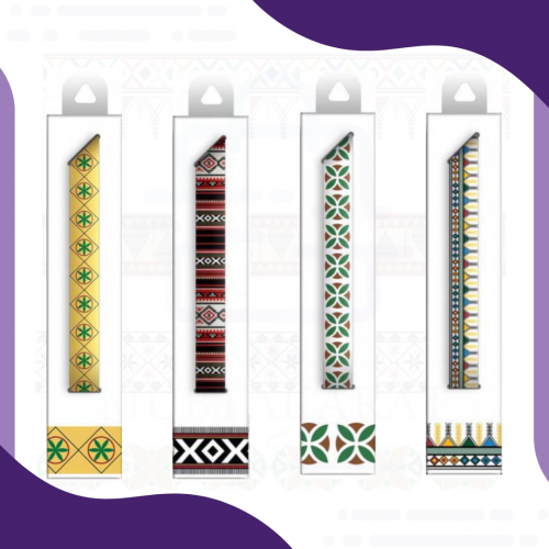 مسكة جوال قماشية بالطابع التراثي