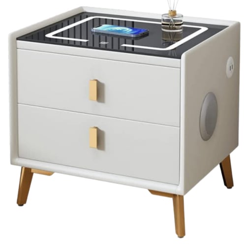 طاولة جانبية ذكية متعددة المزايا والوظائف