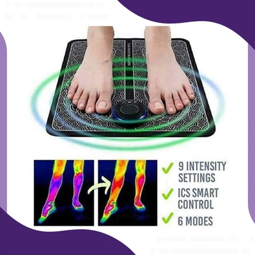 ‎جهاز تدليك القدم وتحفيز العضلات بتقنية الذبذبات ا...