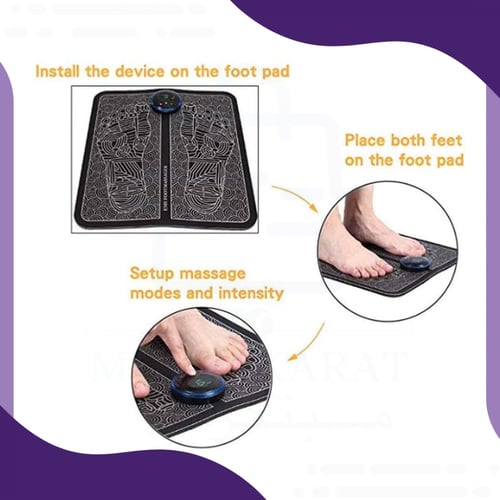 ‎جهاز تدليك القدم وتحفيز العضلات بتقنية الذبذبات ا...
