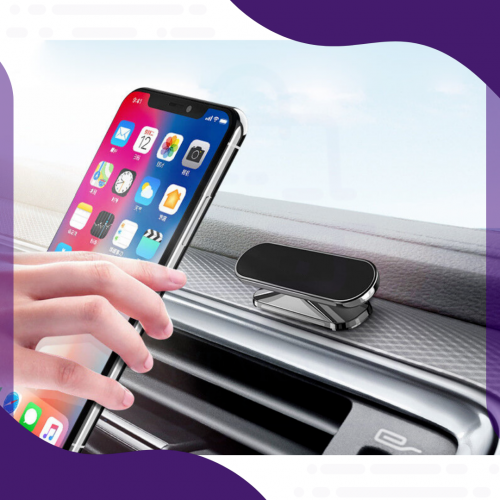 حامل جوال مغناطيسي قابل للدوران 360 درجة