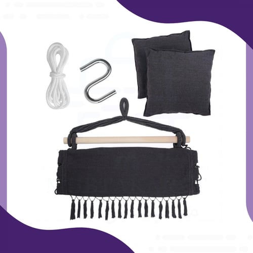 أرجوحة كرسي معلق مع وسادتين