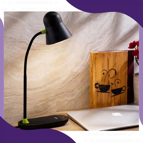 إضاءة مدمجة بشاحن جوال لاسلكي (فيوجن)