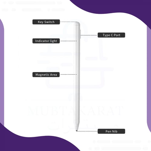 قلم إلكتروني ذكي للرسم الاحترافي على الأجهزة اللوح...