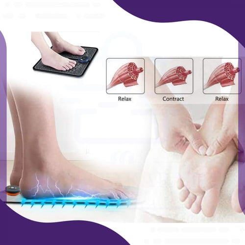 ‎جهاز تدليك القدم وتحفيز العضلات بتقنية الذبذبات ا...