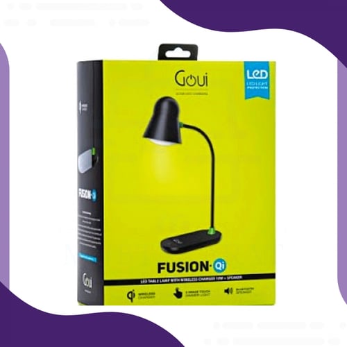 إضاءة مدمجة بشاحن جوال لاسلكي (فيوجن)