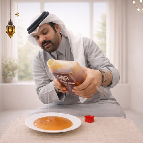 8 كيلو عسل سدر جبلي (عسل نادر ما في زيه كثير)