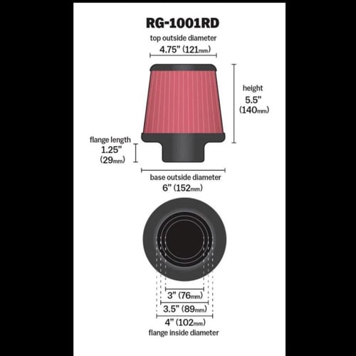 فلتر كي ان k&n اصلي