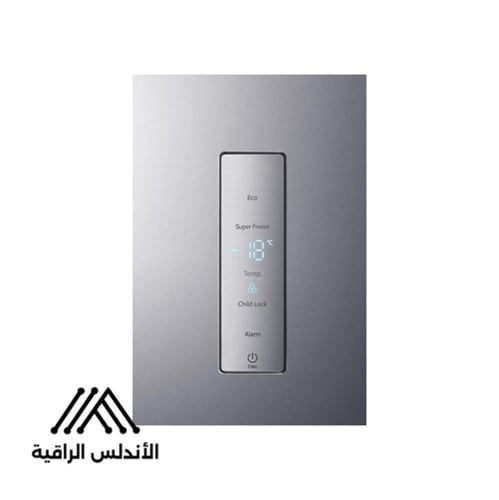 فريزر هايسنس عامودي 9.2 قدم نوفروست فضي