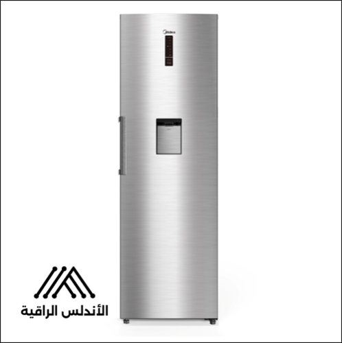 ثلاجة ميديا 12.4 قدم مع براد مياه فضي – تصميم عصري...