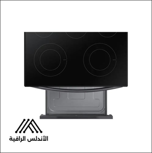 فرن سامسونج كهربائي سيراميك 178 لتر 5 عيون أسود Wi...