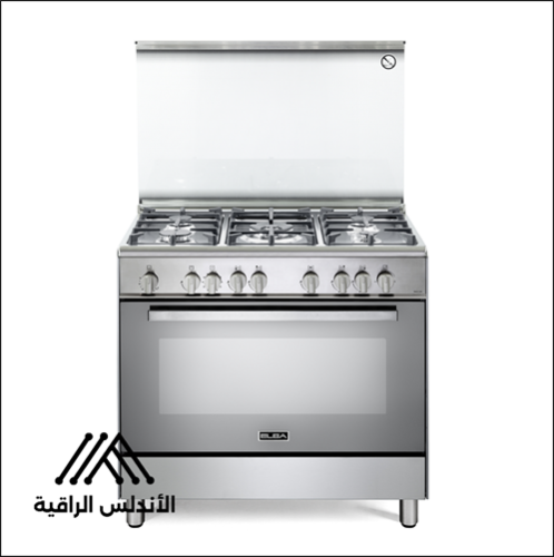 موقد إلبا 90 سم غاز – 5 عيون – بغطاء زجاجي – صناعة...